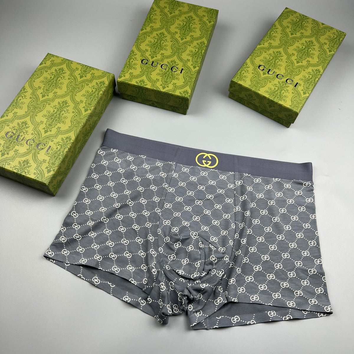 Gucci Modal Men's Boxer Briefs - 3-Piece Box