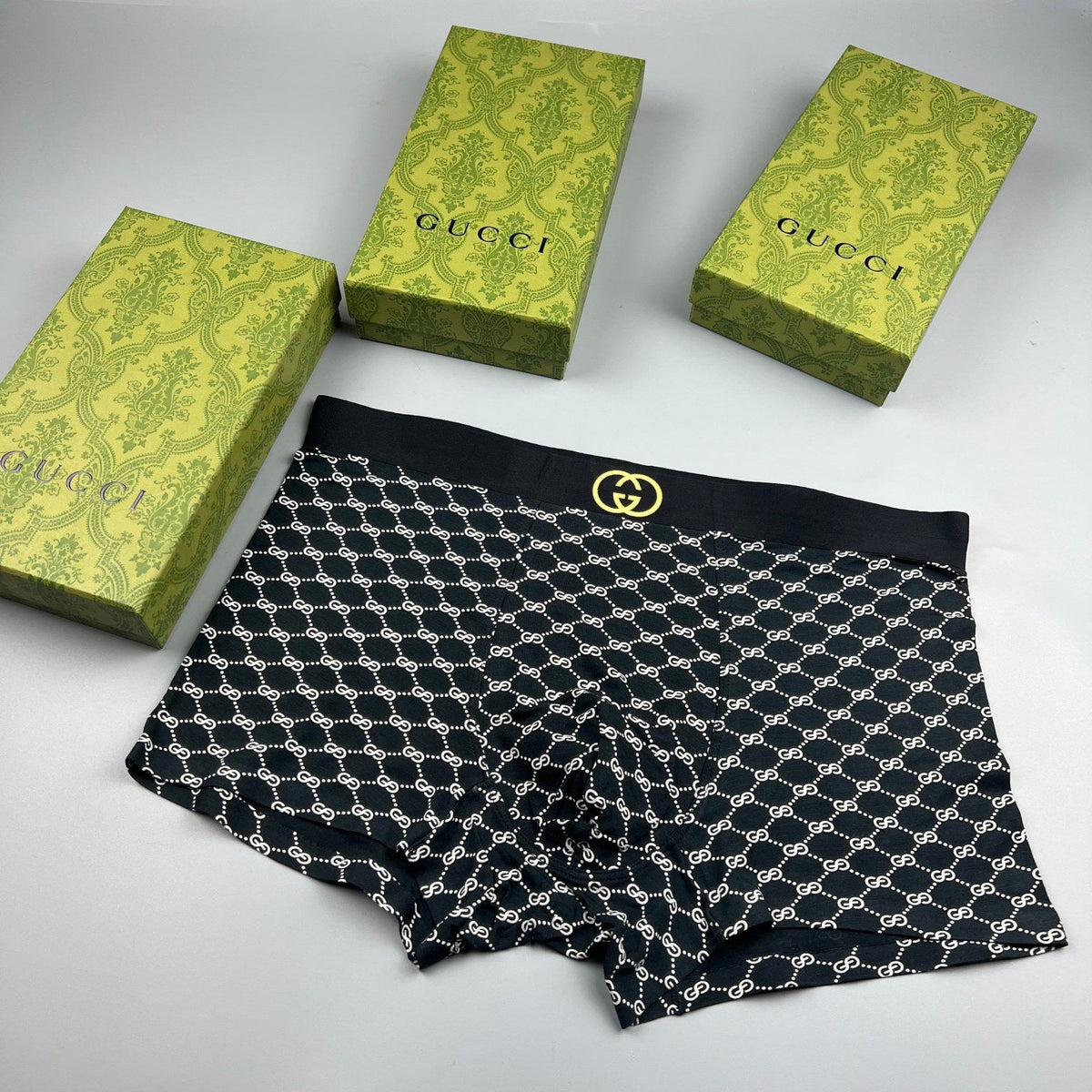 Gucci Modal Men's Boxer Briefs - 3-Piece Box
