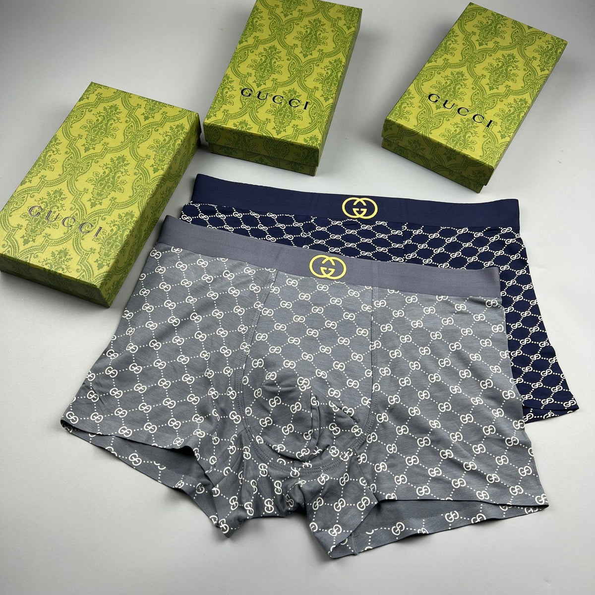 Gucci Modal Men's Boxer Briefs - 3-Piece Box
