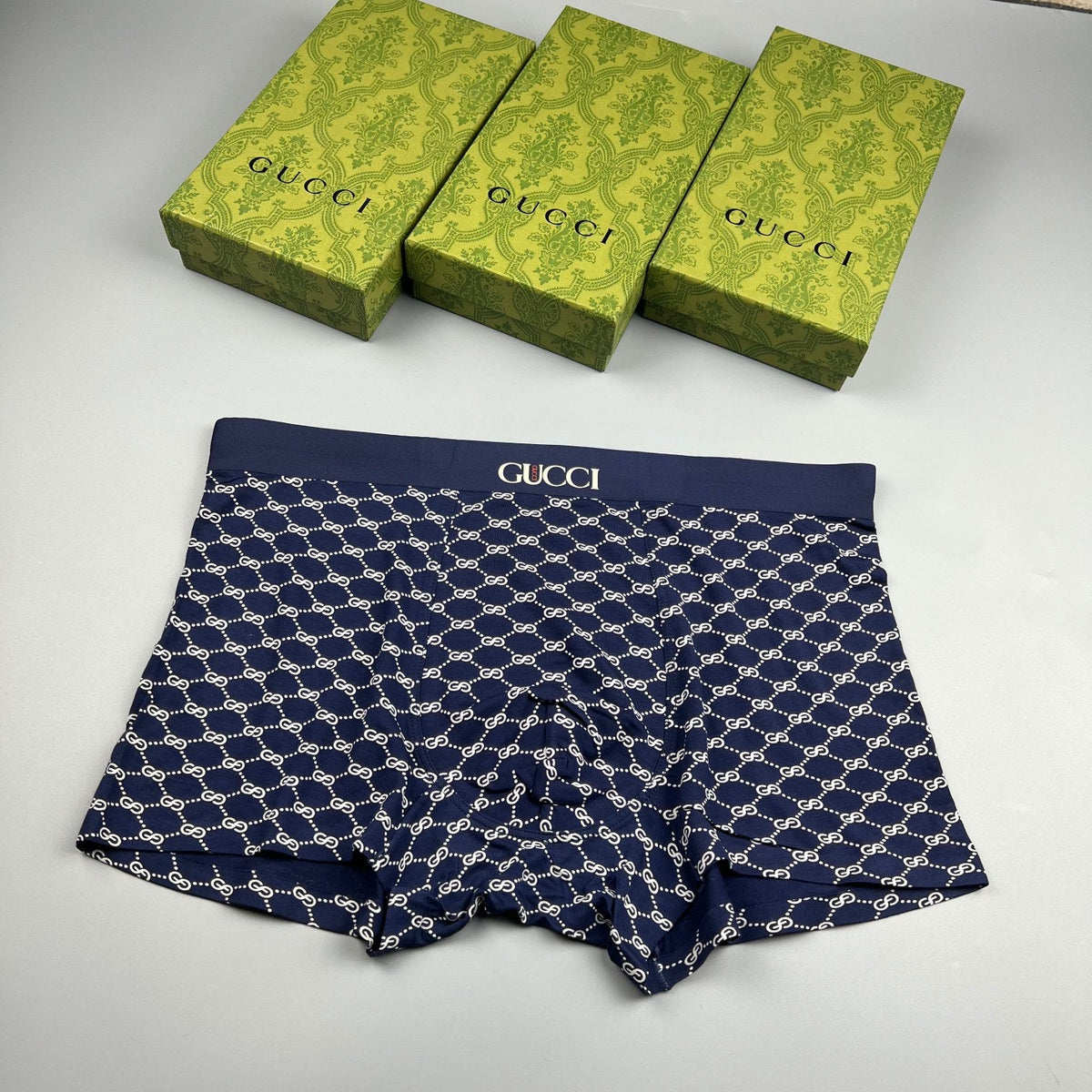 Gucci Modal Men's Boxer Briefs - 3-Piece Box