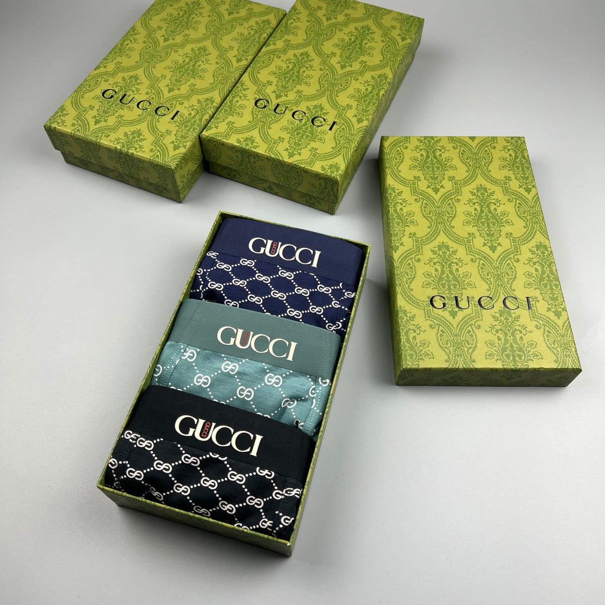 Gucci Modal Men's Boxer Briefs - 3-Piece Box