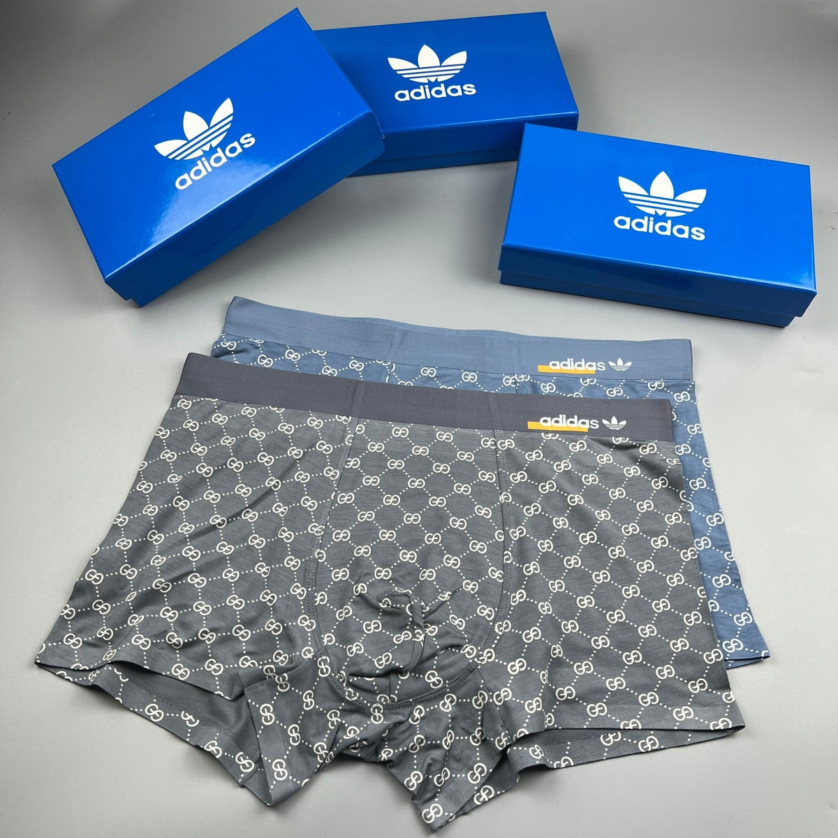 Adidas Modal Men's Boxer Briefs - 3-Piece Box