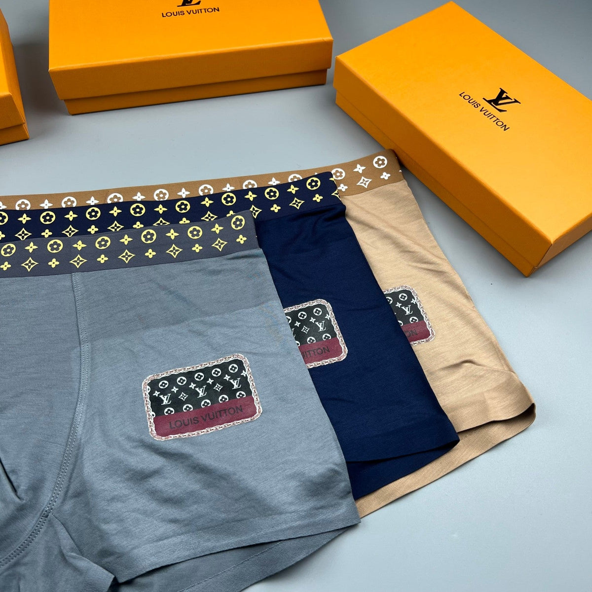Louis Vuitton Modal Men's Boxer Briefs - 3-Piece Box