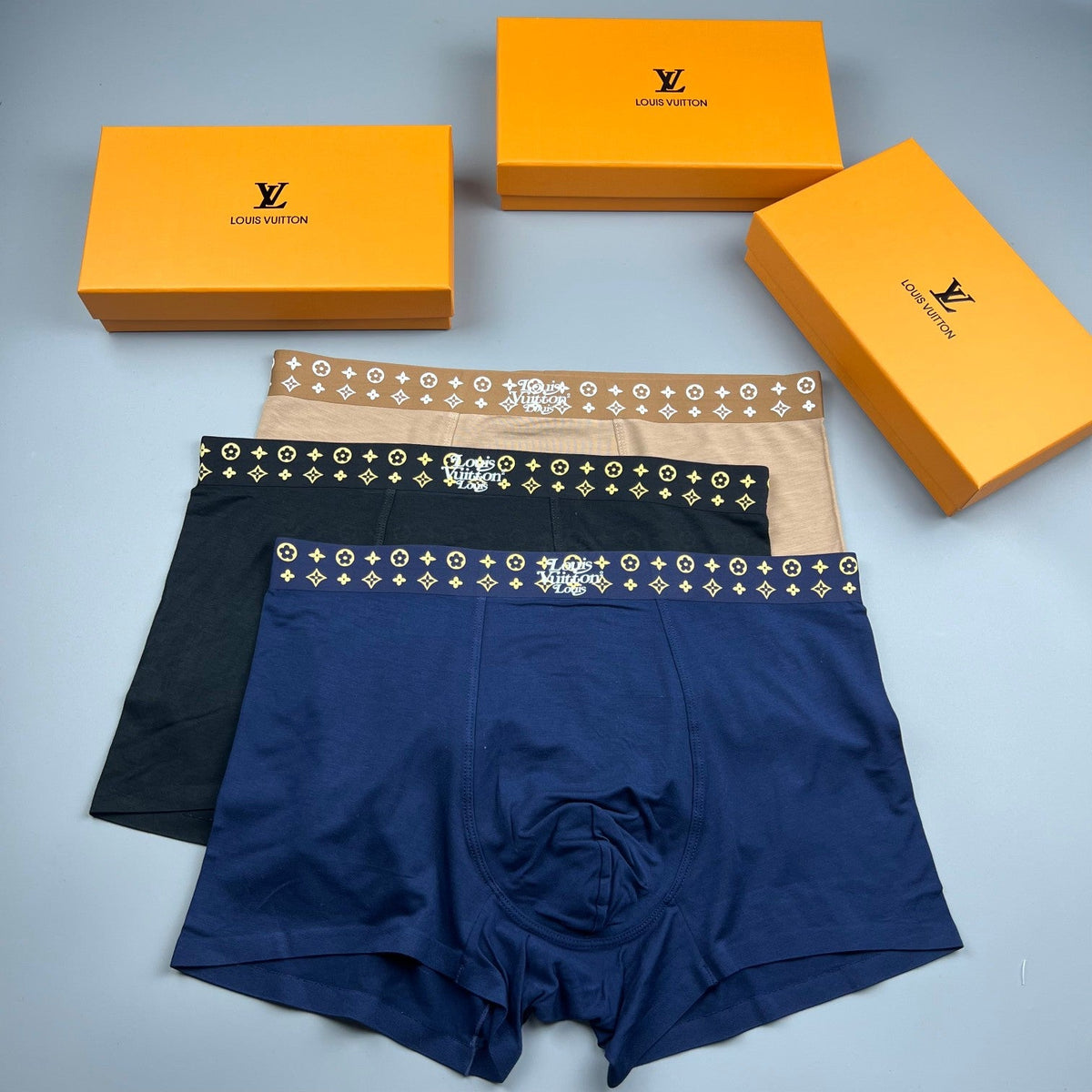 Louis Vuitton Modal Men's Boxer Briefs - 3-Piece Box