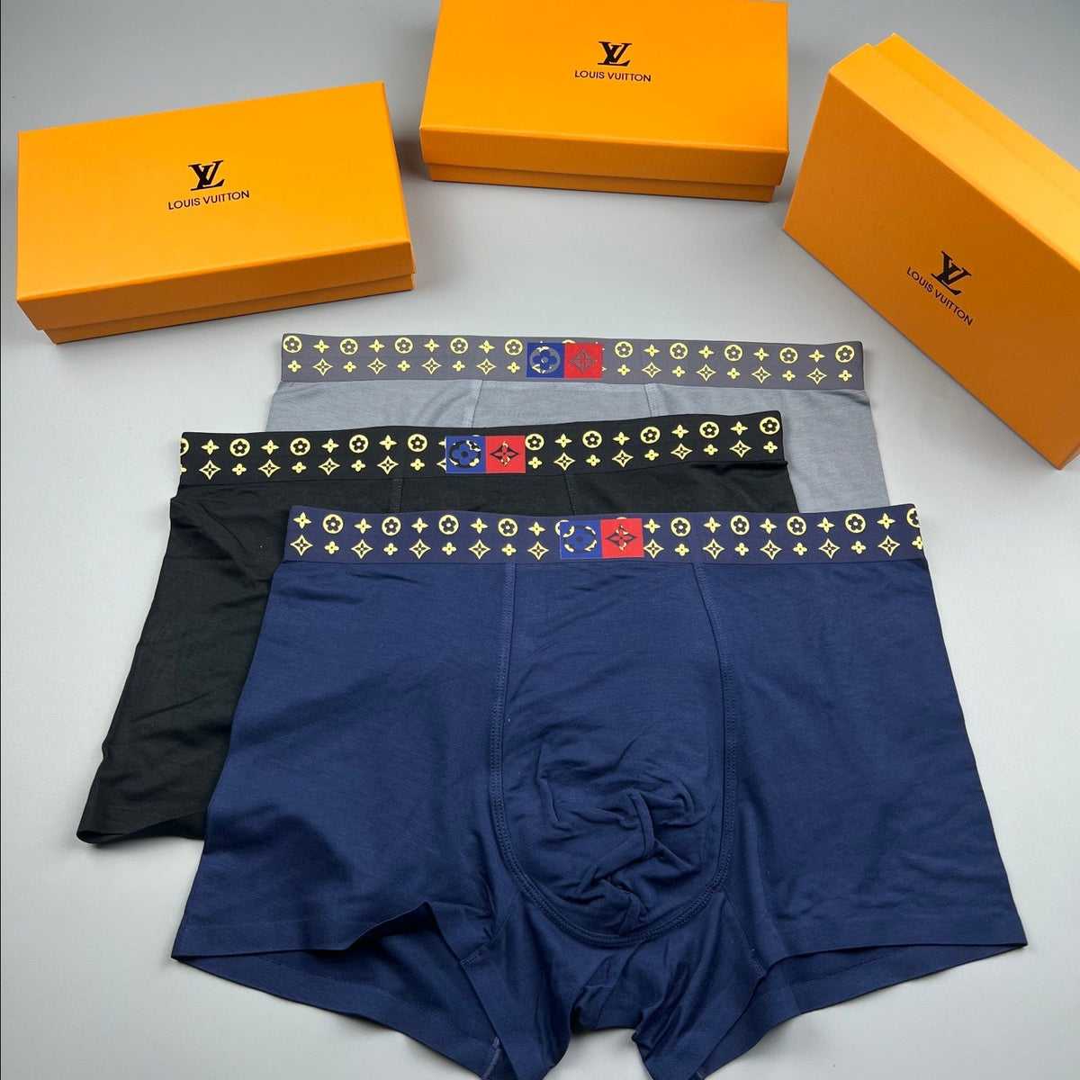 Modal Men's Boxer Briefs - 3-Piece Box