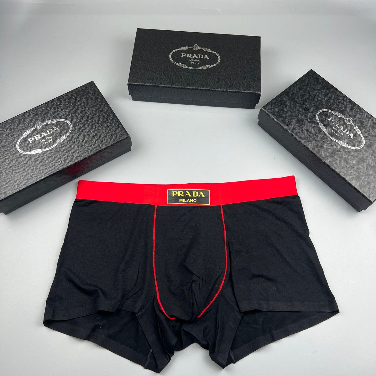 Prada Men's Boxer Briefs - 3-Piece Box