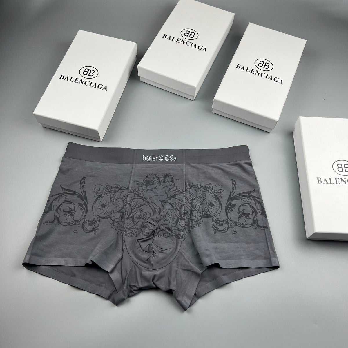 Balenciaga Modal Men's Boxer Briefs - 3-Piece Box