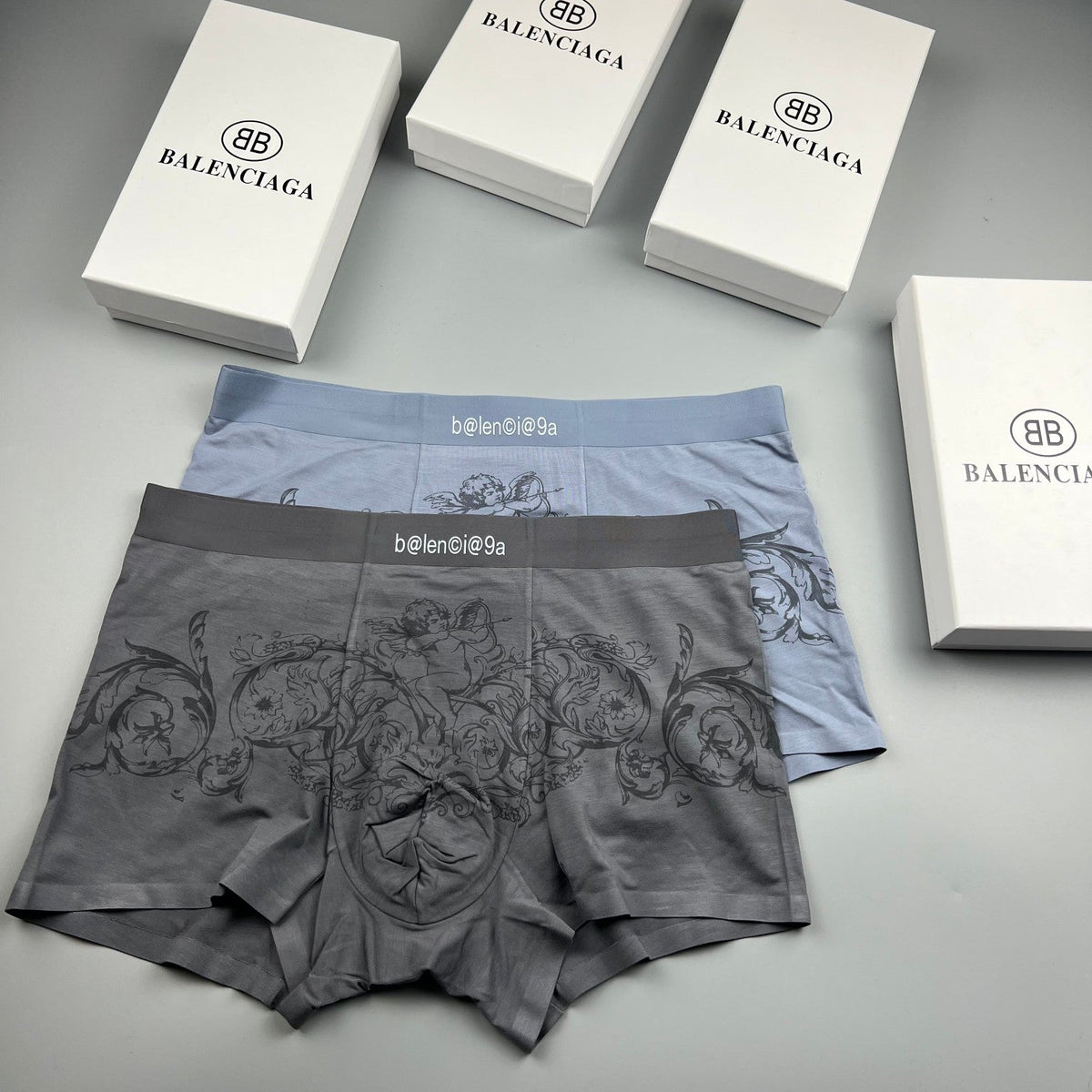 Balenciaga Modal Men's Boxer Briefs - 3-Piece Box