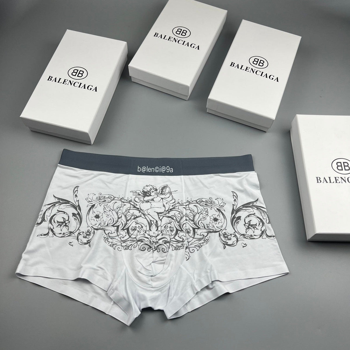Balenciaga Modal Men's Boxer Briefs - 3-Piece Box