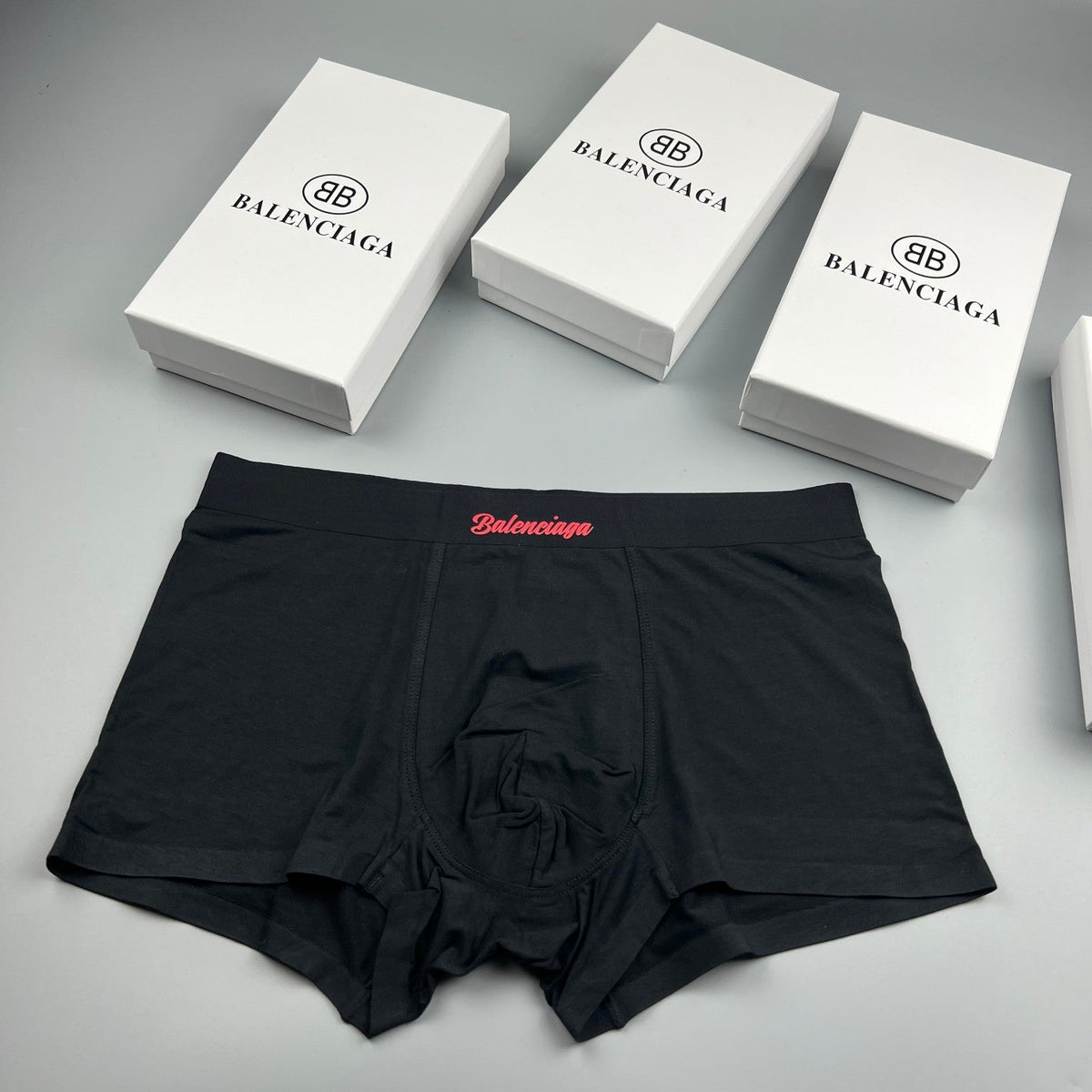 Balenciaga Modal Men's Boxer Briefs - 3-Piece Box
