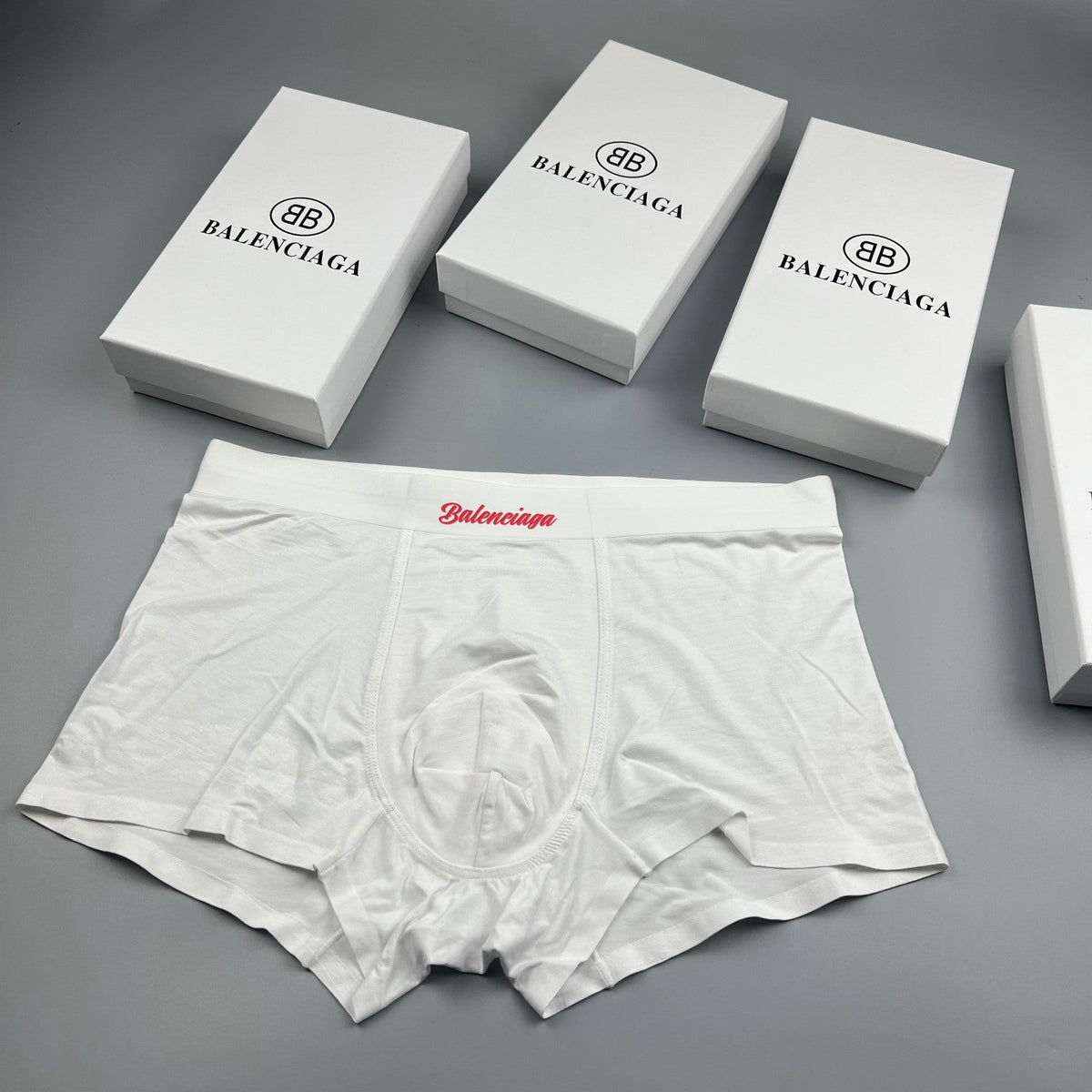 Balenciaga Modal Men's Boxer Briefs - 3-Piece Box