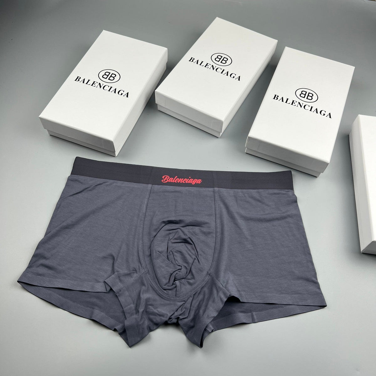 Balenciaga Modal Men's Boxer Briefs - 3-Piece Box