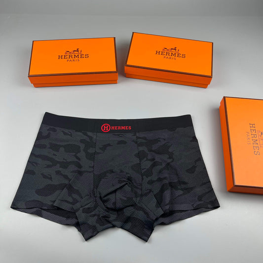 Hermes Men's Boxer Briefs - 3-Piece Box