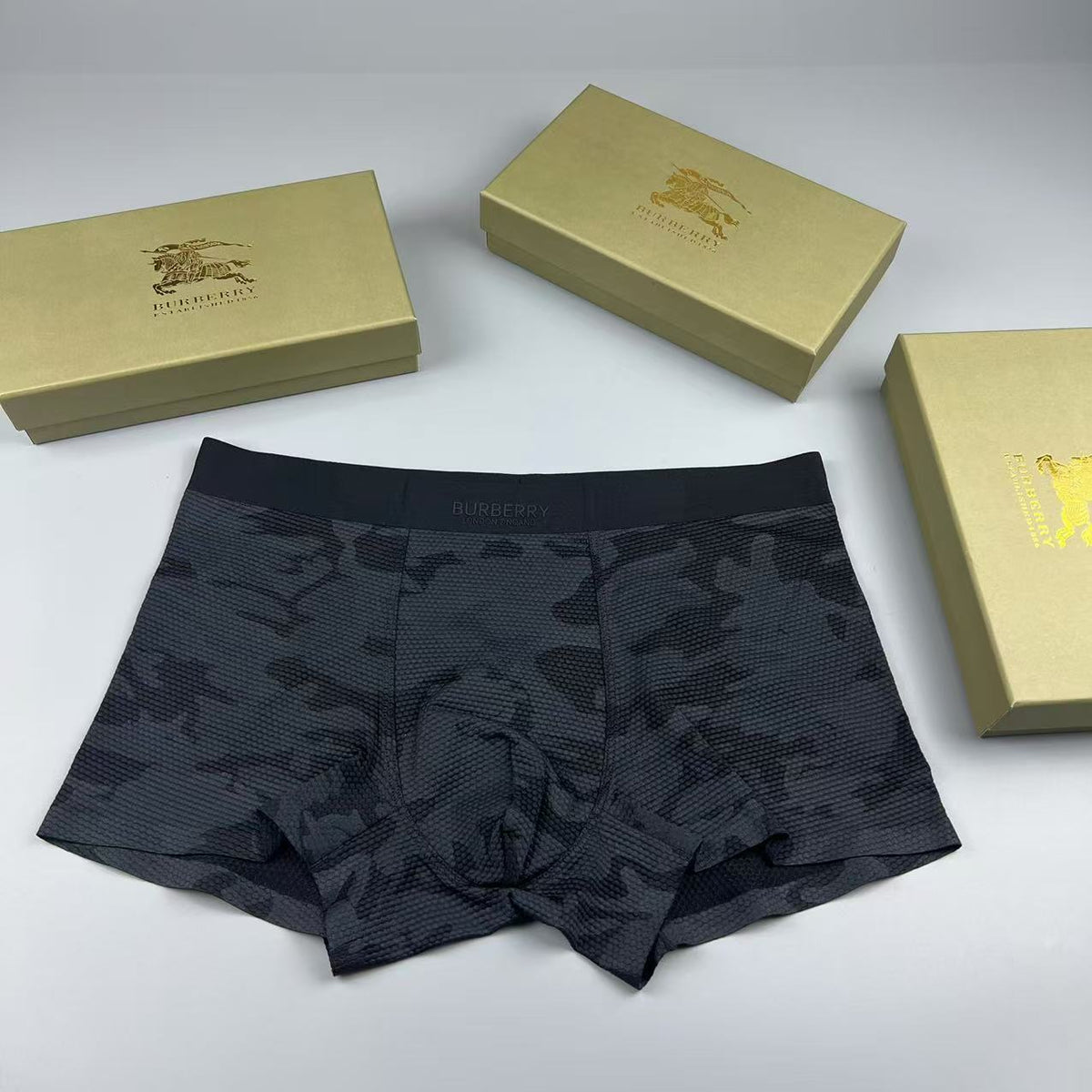 Burberry Men's Boxer Briefs - 3-Piece Box