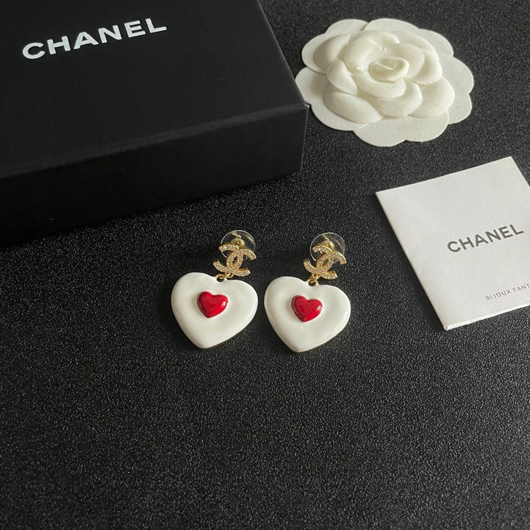 Martin Graham earrings in polished metal-tone – styled product view