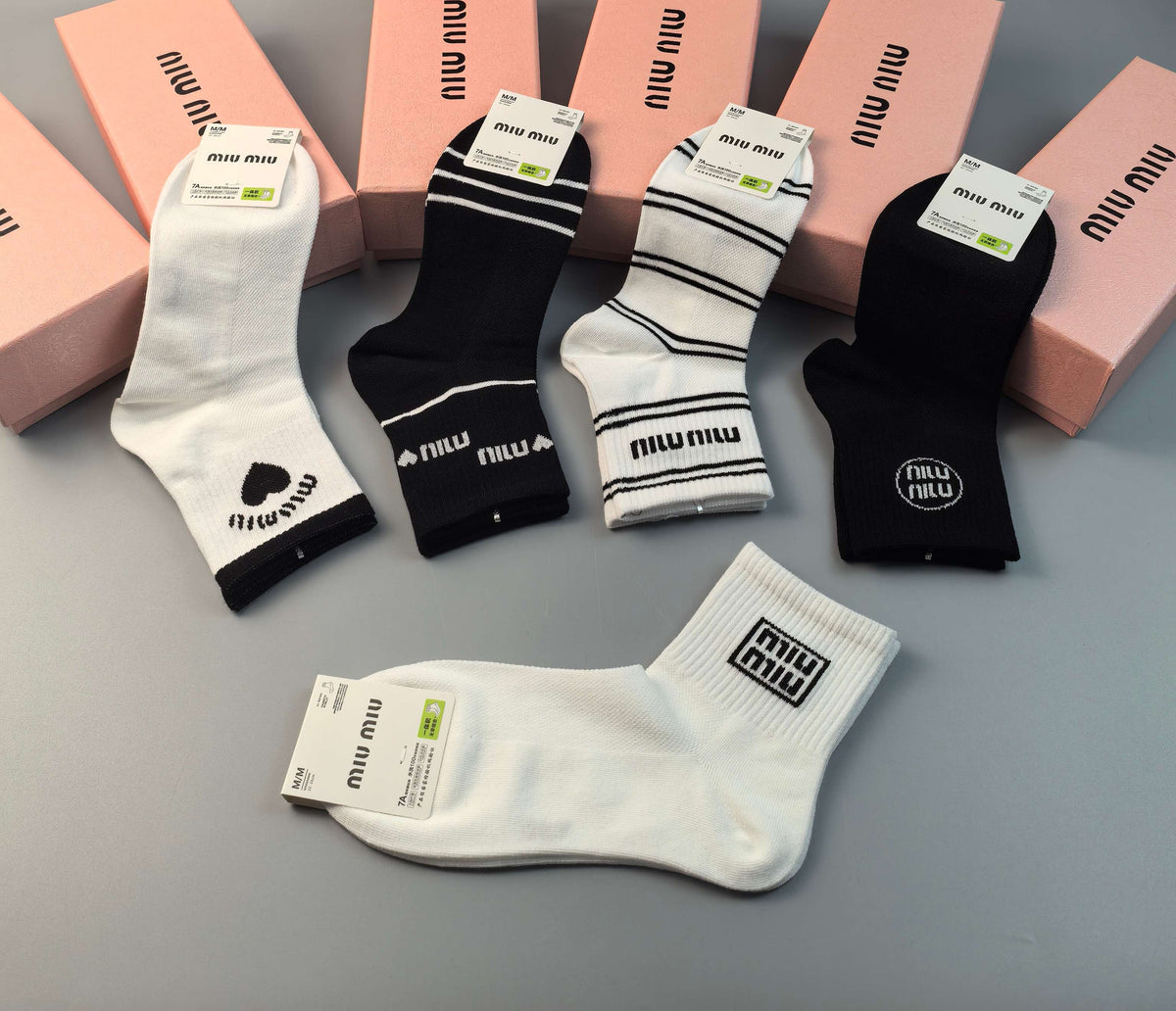 Miu Miu Crew Socks