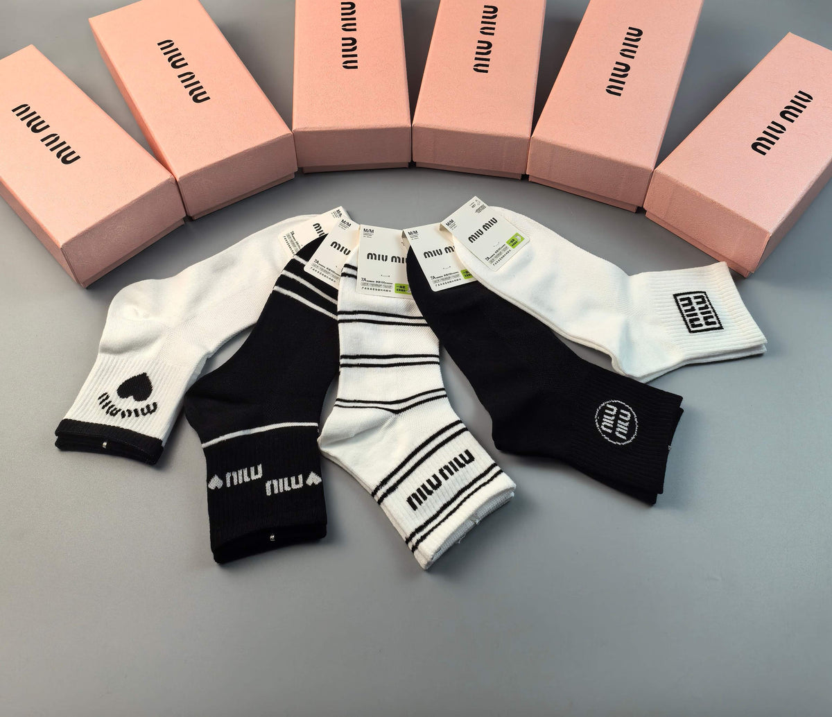 Miu Miu Crew Socks