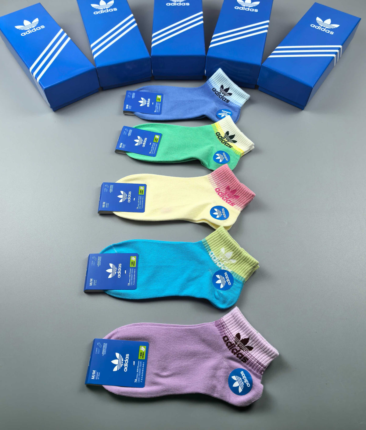 Adidas Cotton Breathable Socks – 5-Pair Pack