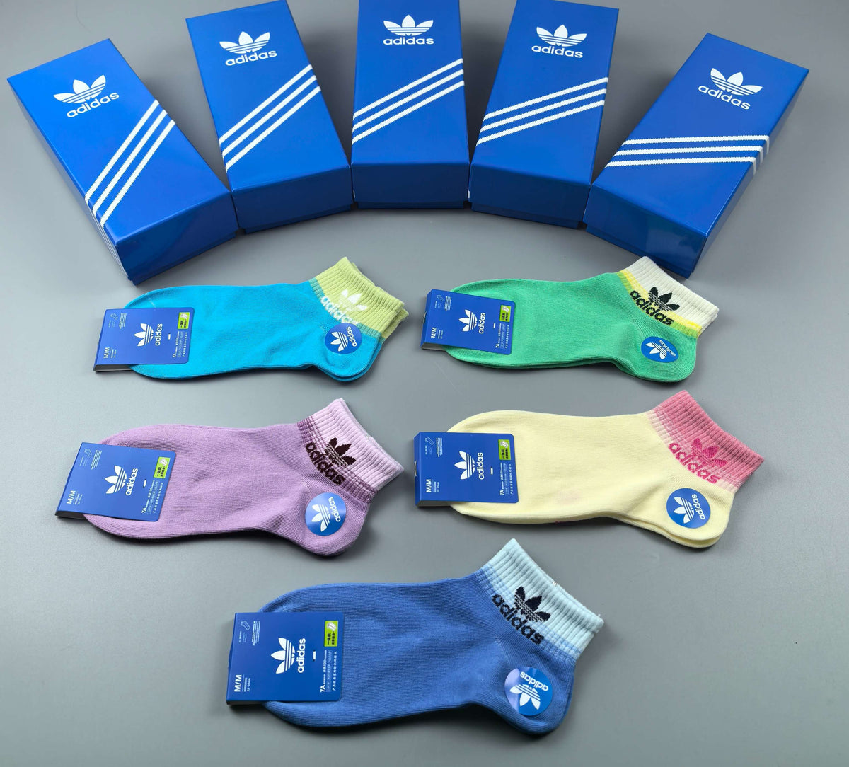 Adidas Cotton Breathable Socks – 5-Pair Pack