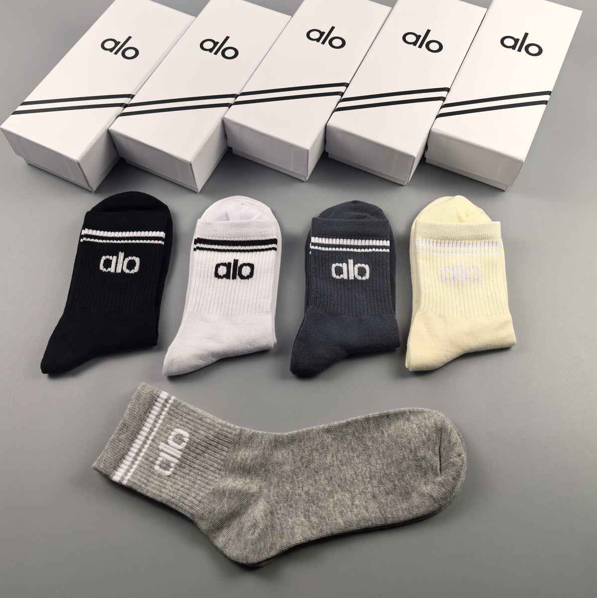 Alo Classic Ankle Socks - Assorted Set