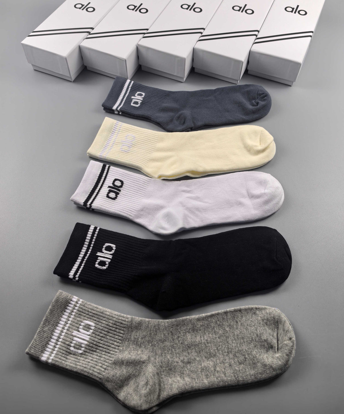 Alo Cotton Short Socks