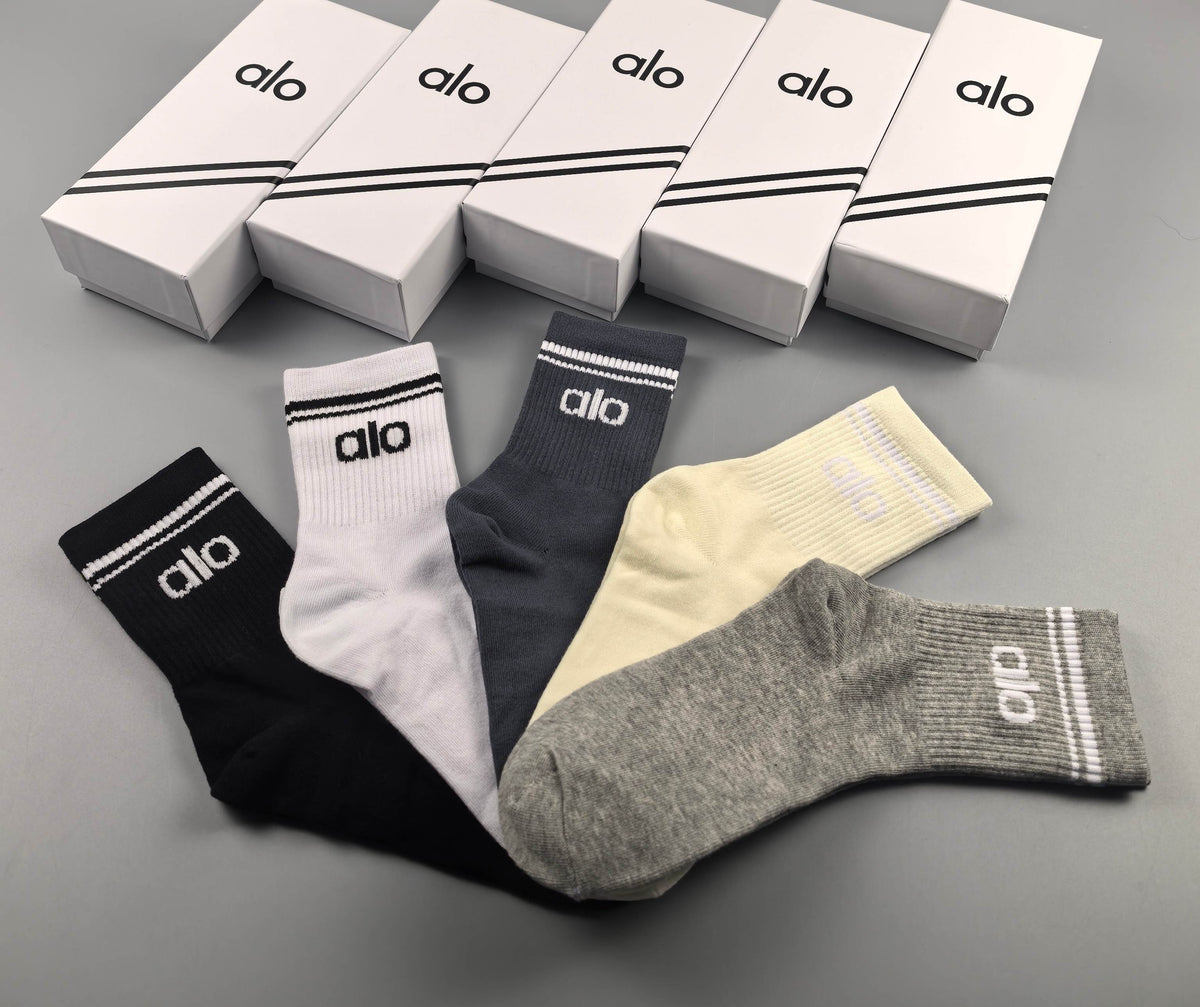 Alo Cotton Short Socks