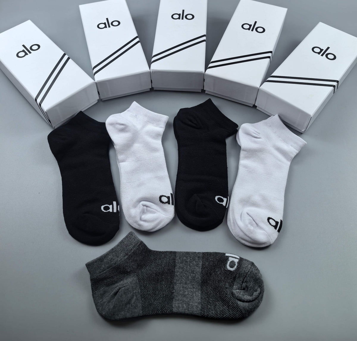 Alo Cotton Short Socks