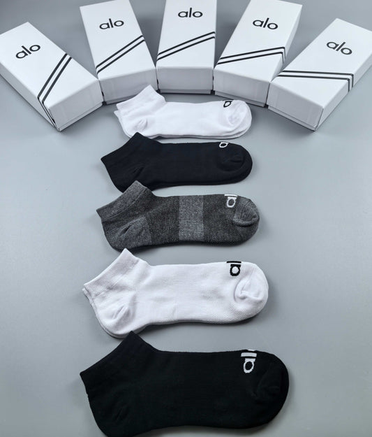 Alo Cotton Short Socks