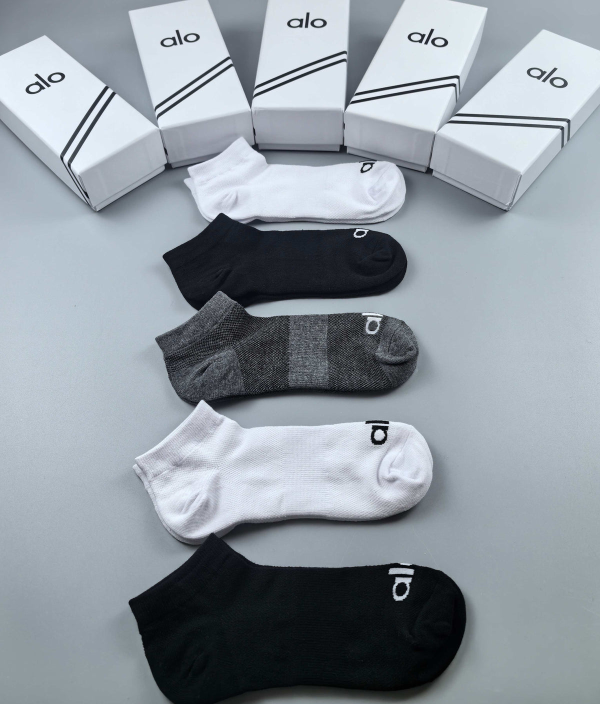 Alo Cotton Short Socks