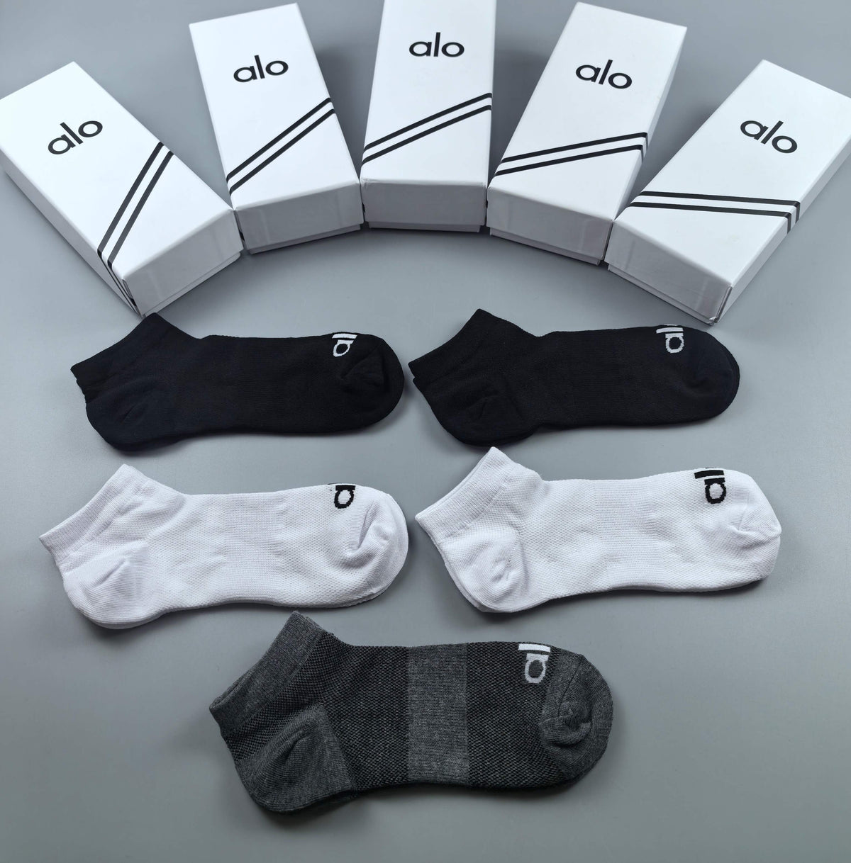 Alo Cotton Short Socks