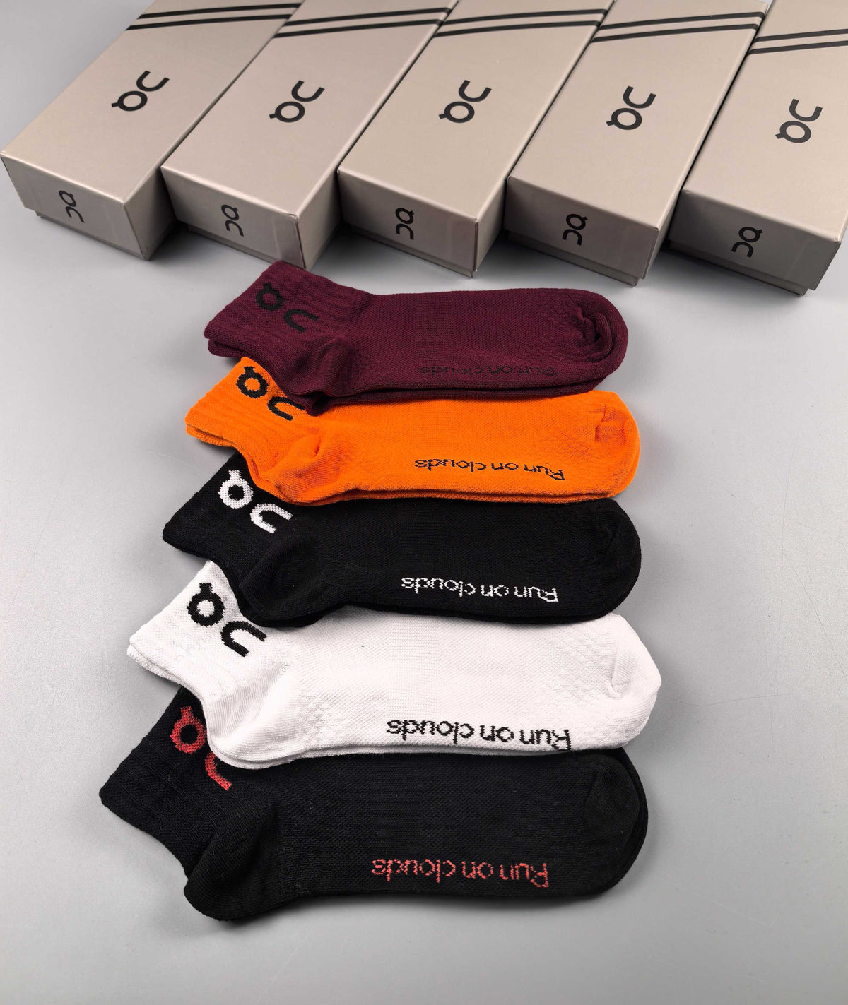 On Clean Sport Styling Ankle Socks - 5-Pair Set