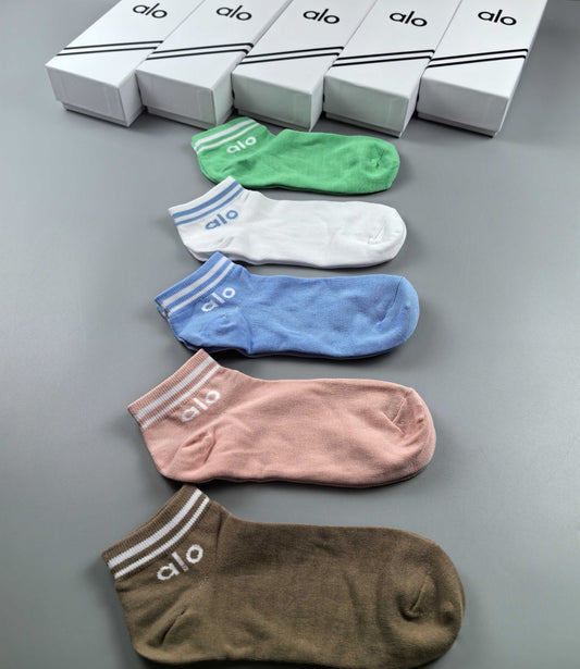 Alo Cotton Short Socks