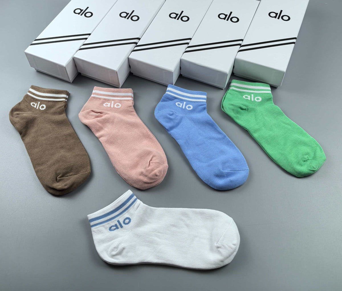 Alo Cotton Crew Socks