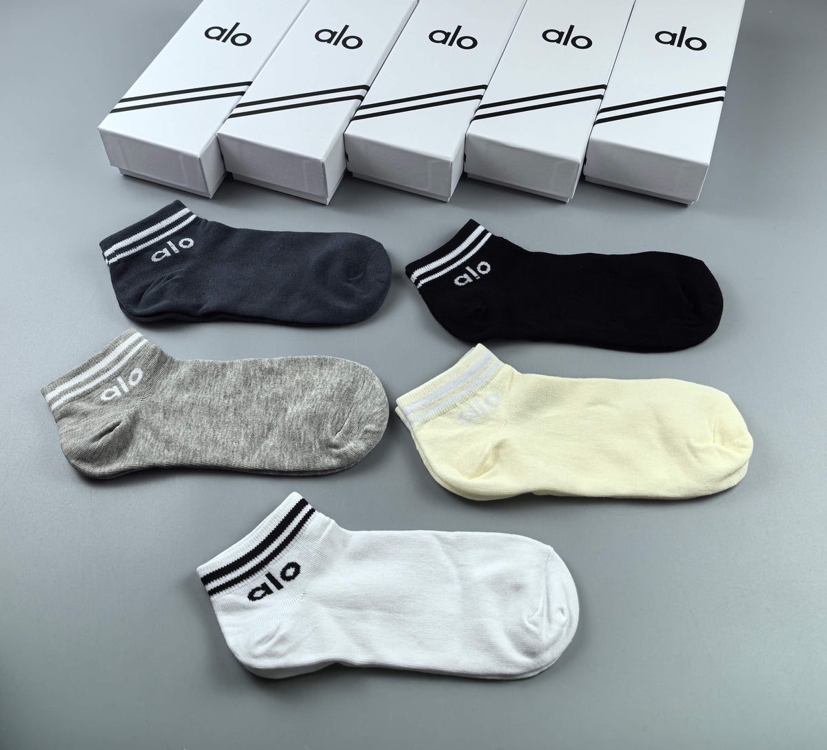 Alo Cotton Short Socks