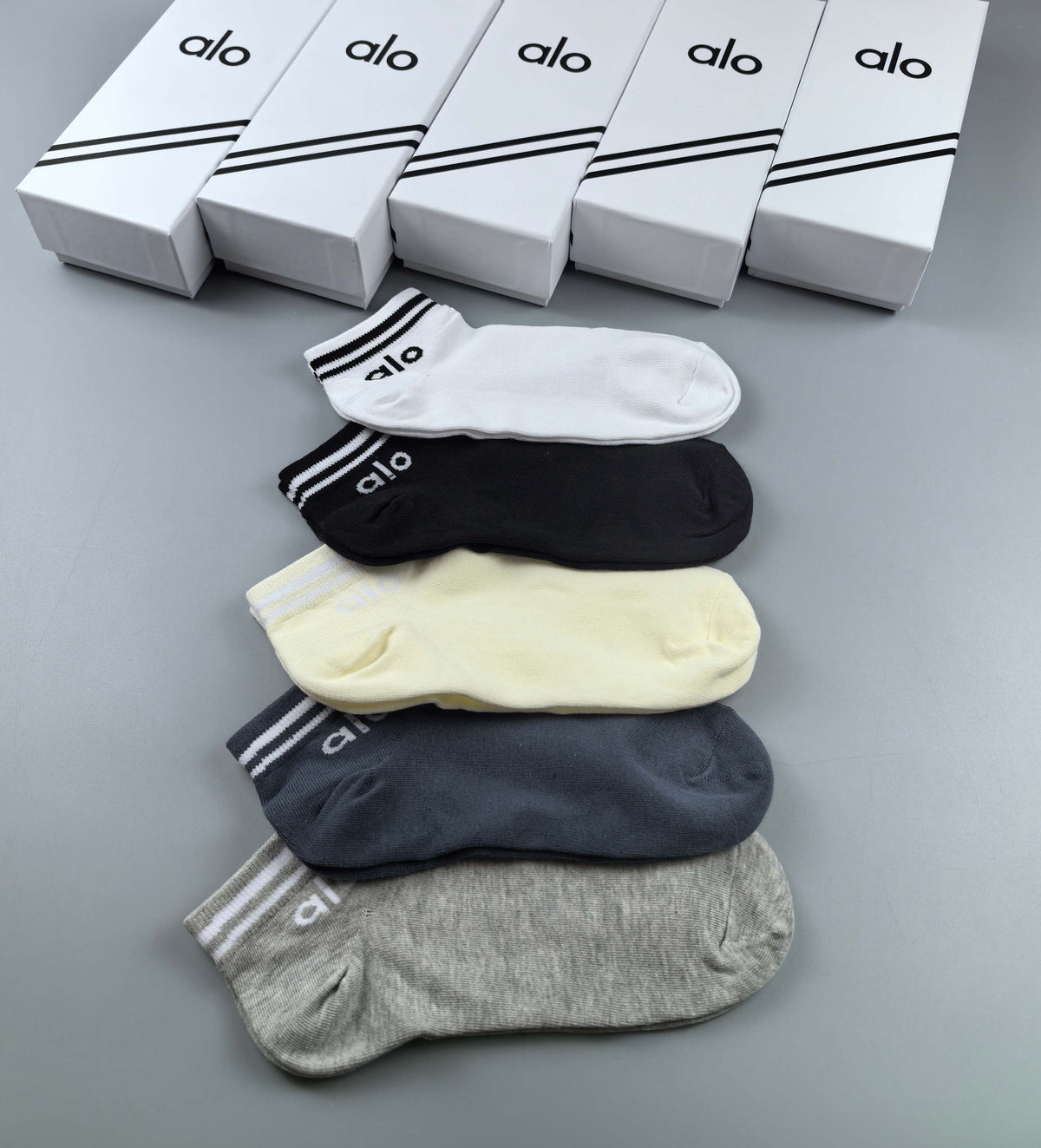 Alo Cotton Short Socks