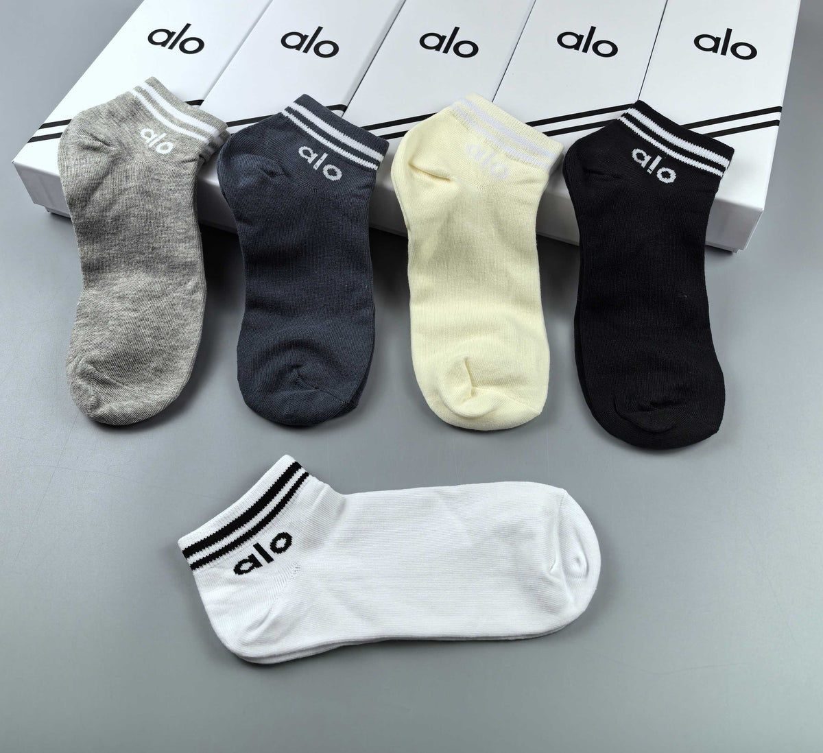 Alo Cotton Short Socks