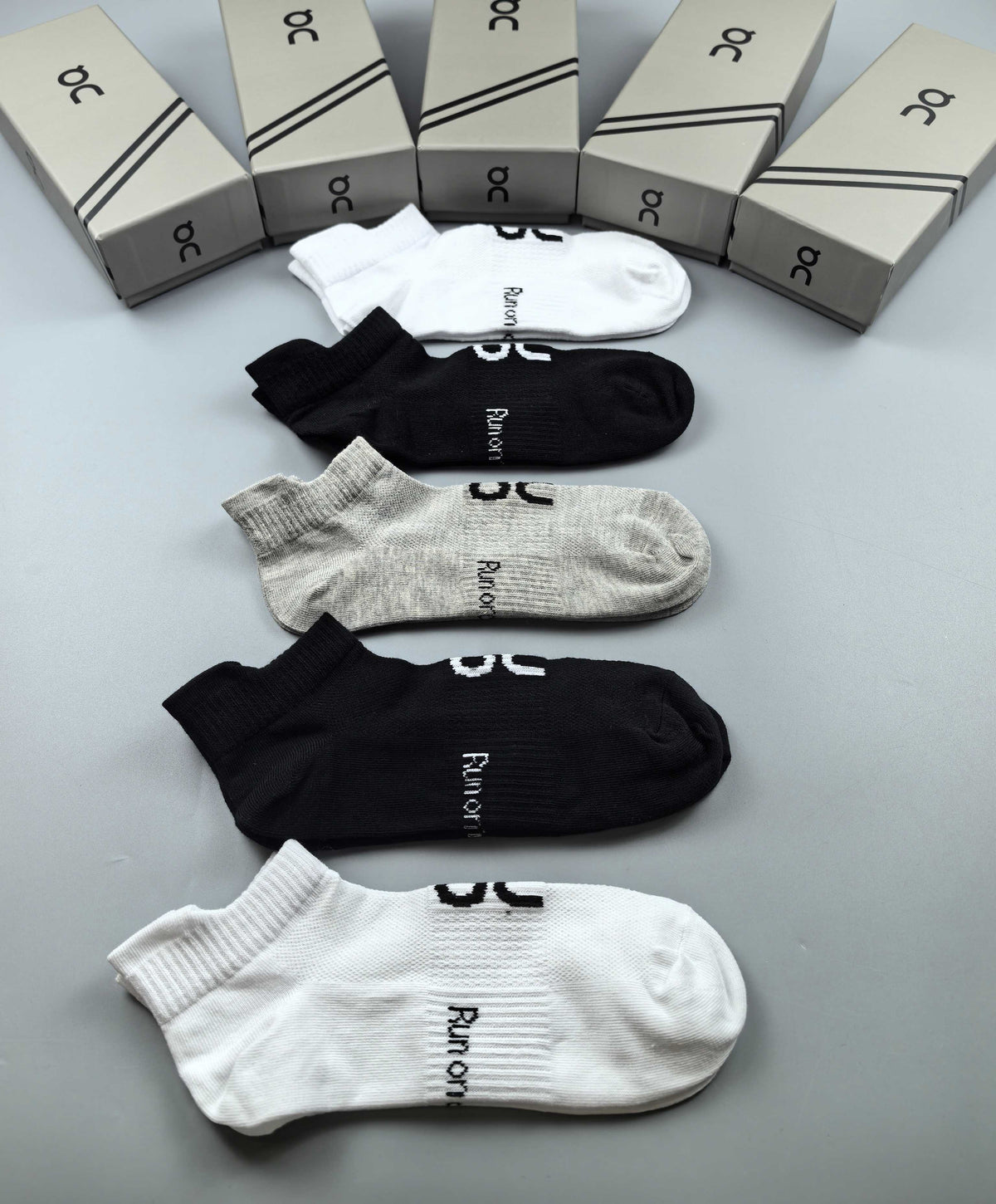 On Cotton Socks - 5-Pair Set