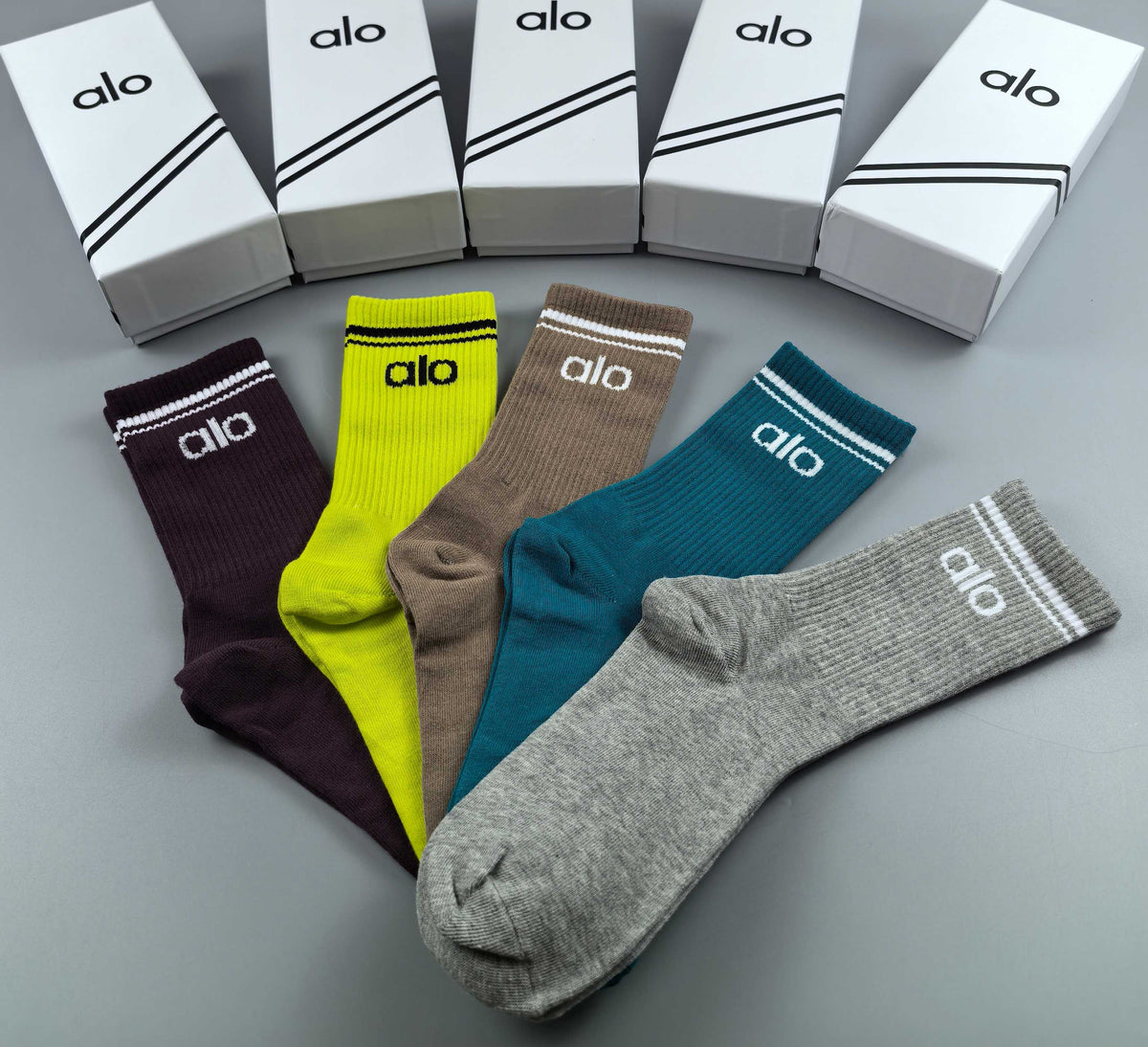 Alo Cotton Short Socks