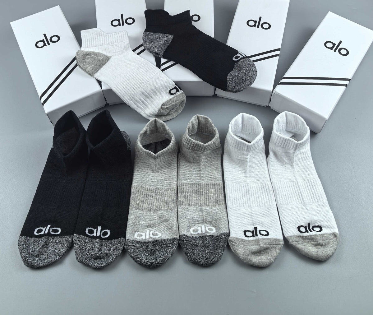 Alo Cotton Crew Socks