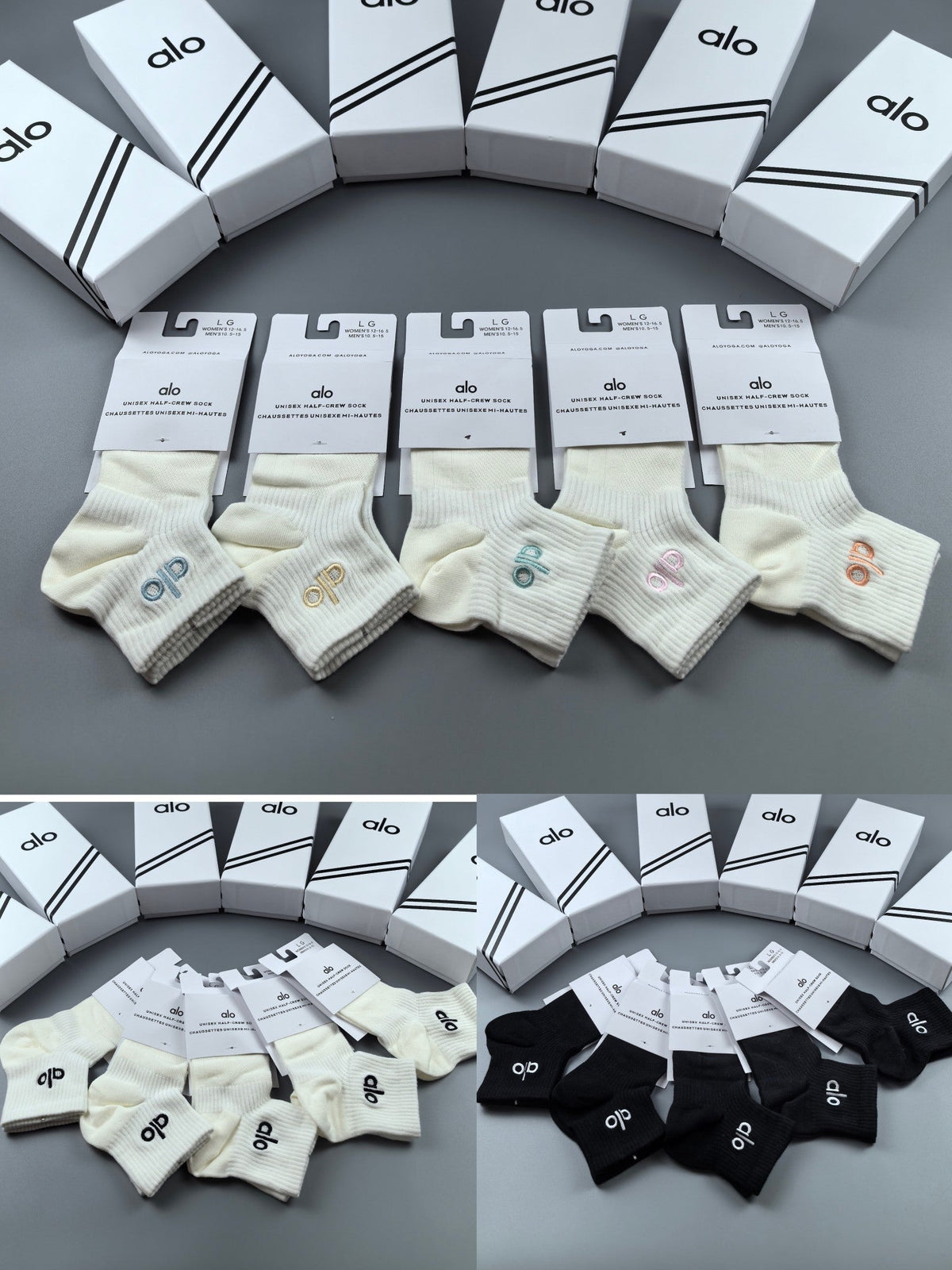 Alo Cotton Short Socks