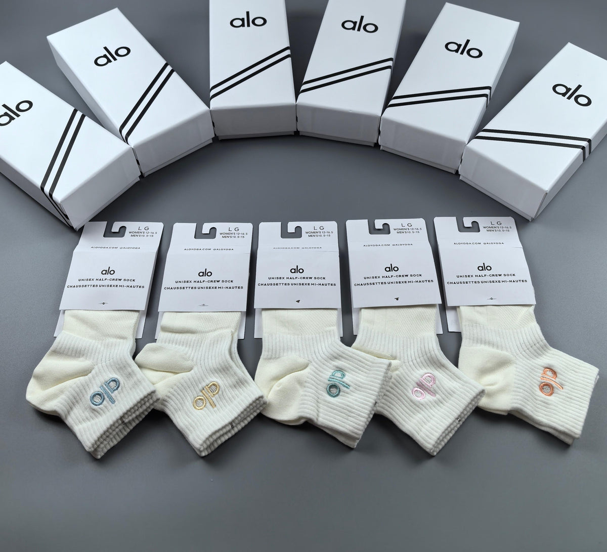 Alo Cotton Short Socks