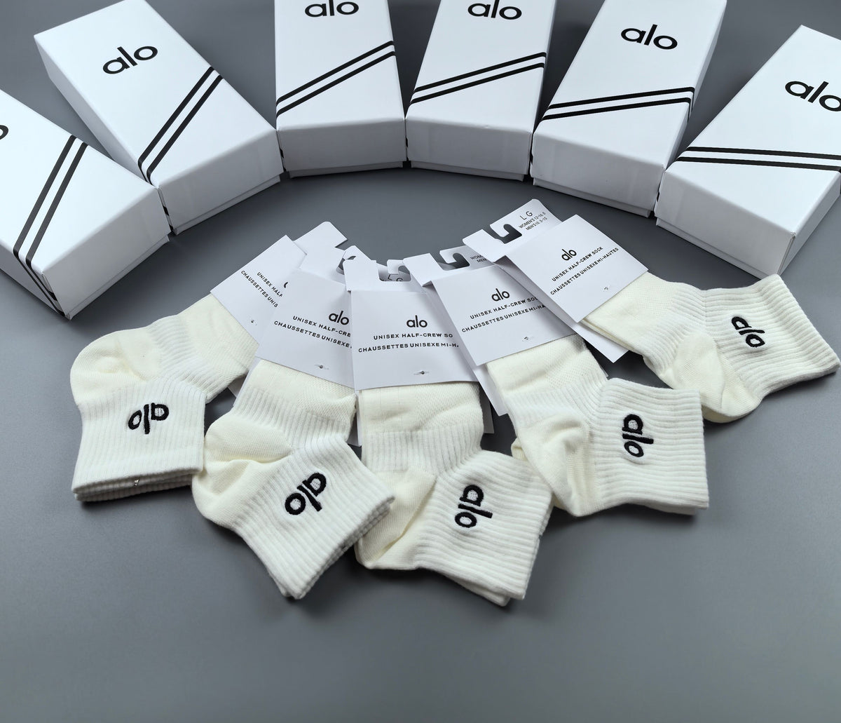 Alo Cotton Short Socks