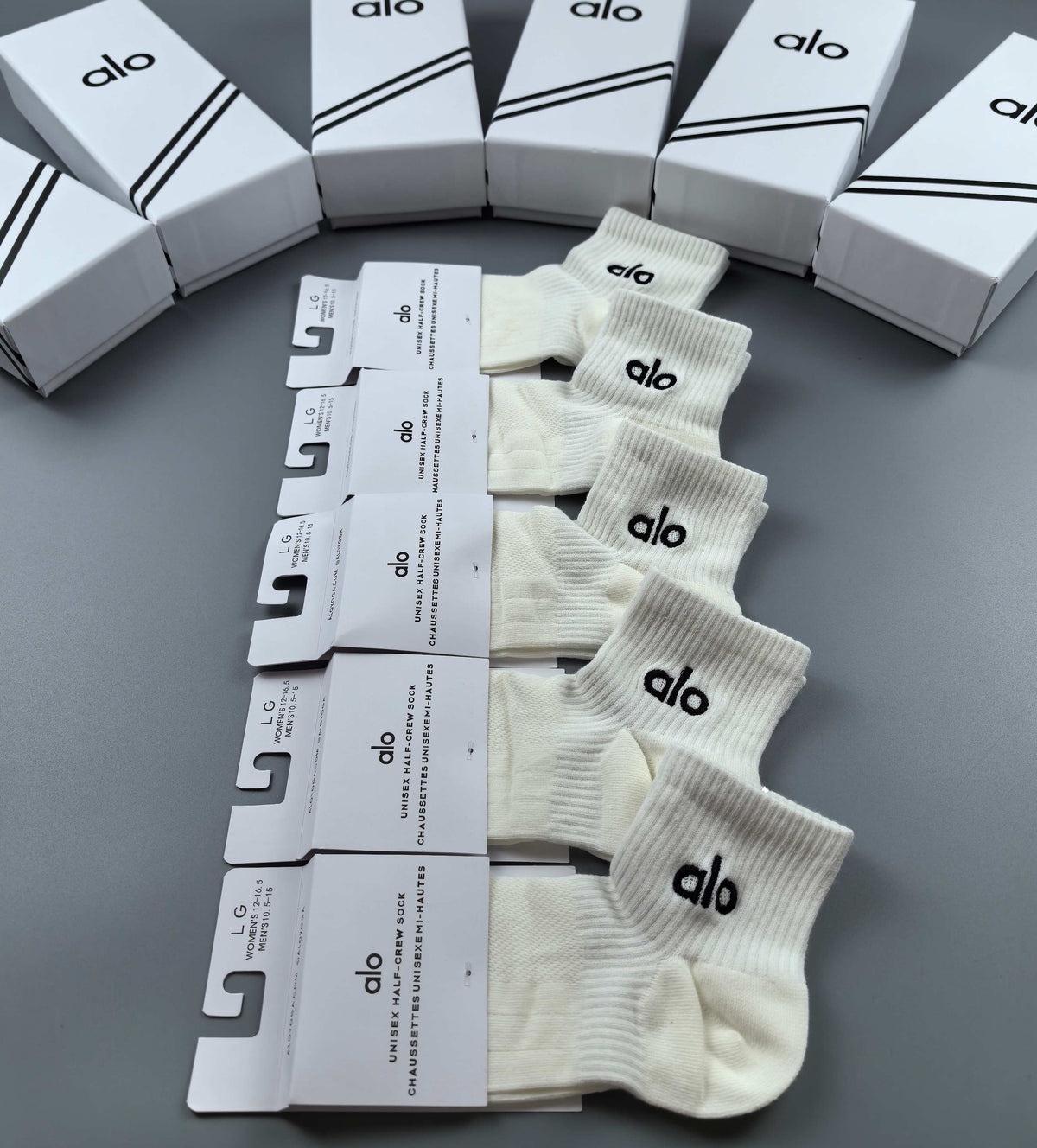 Alo Cotton Short Socks