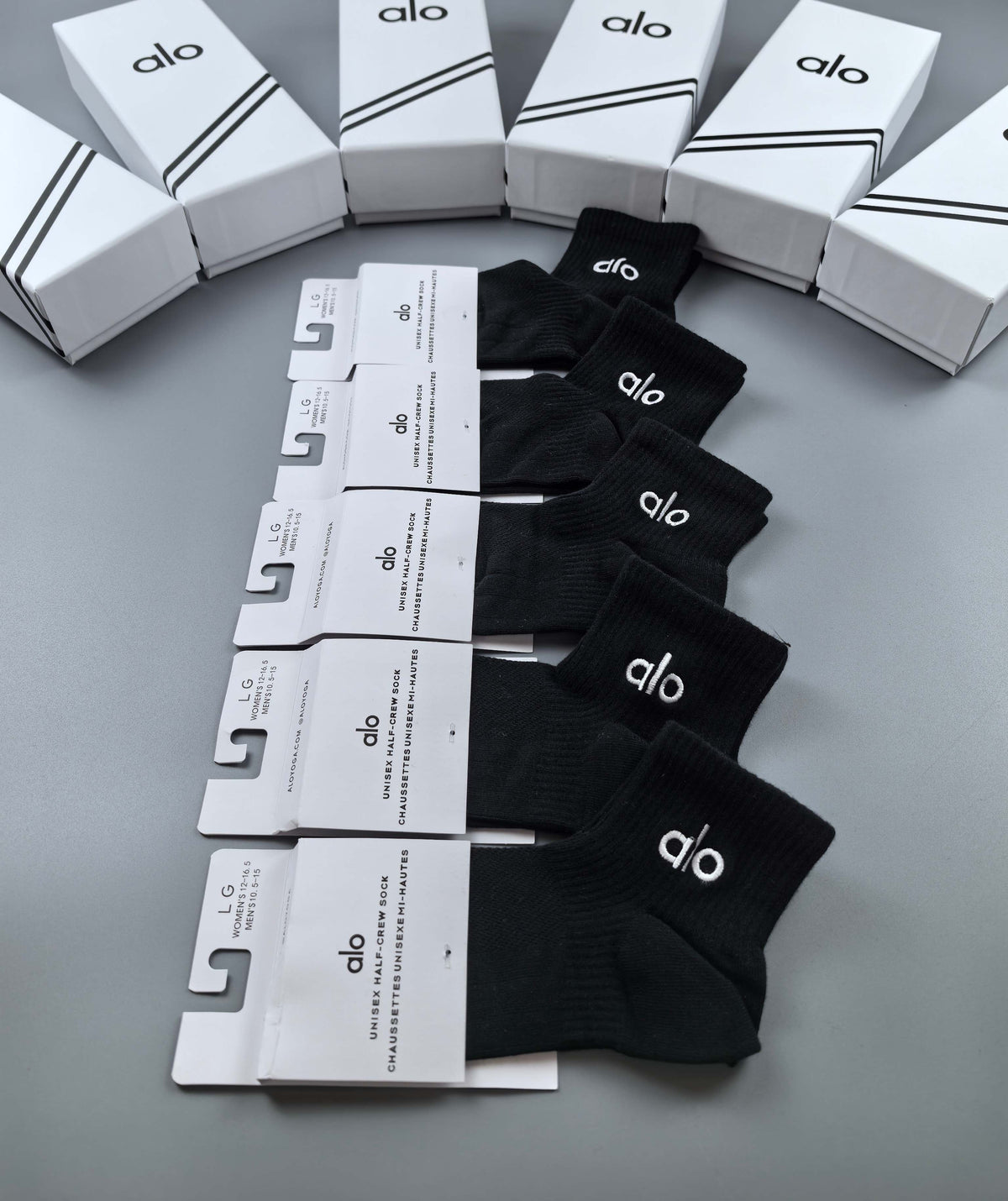 Alo Cotton Short Socks