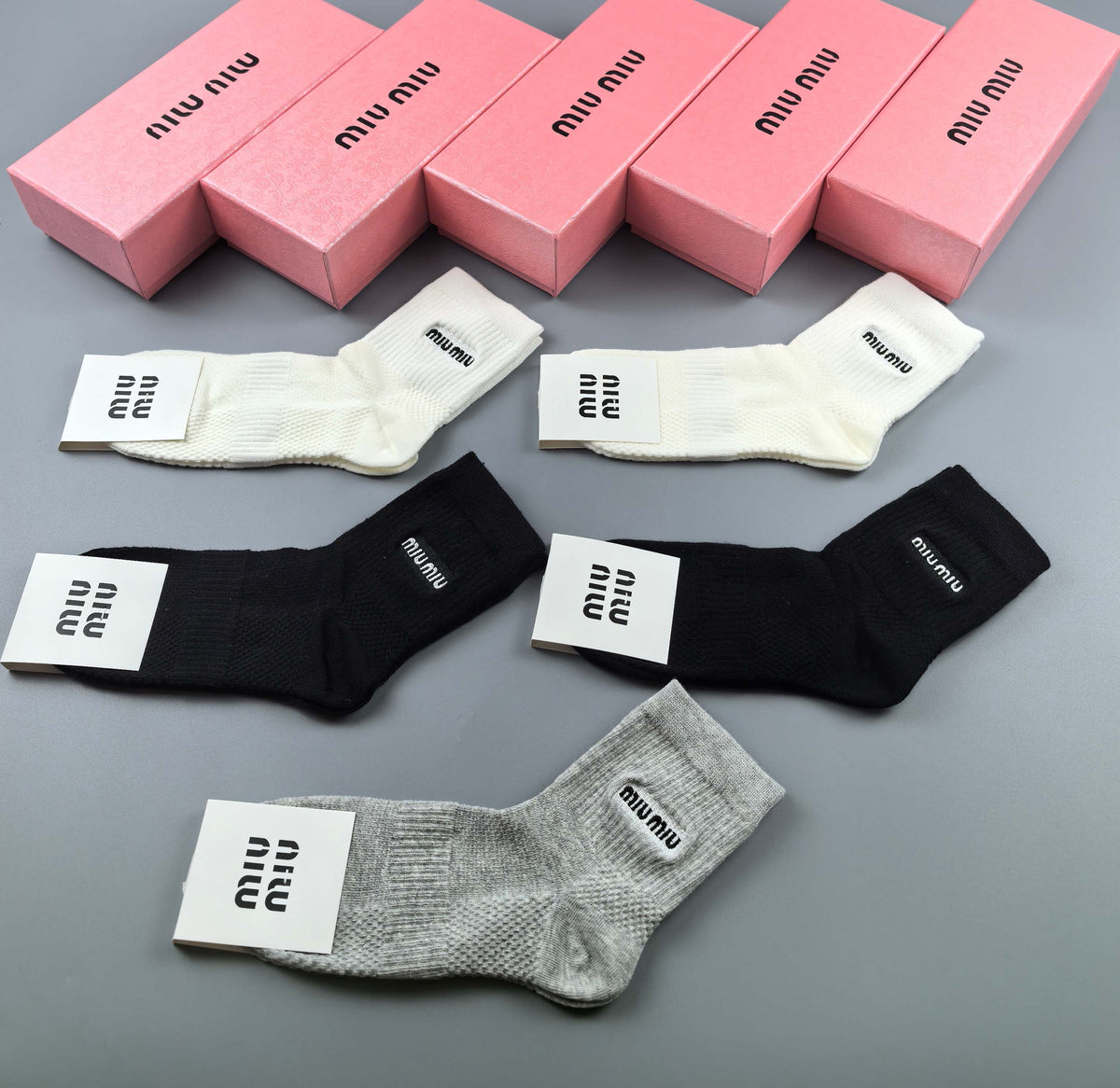 Miu Miu Crew Socks