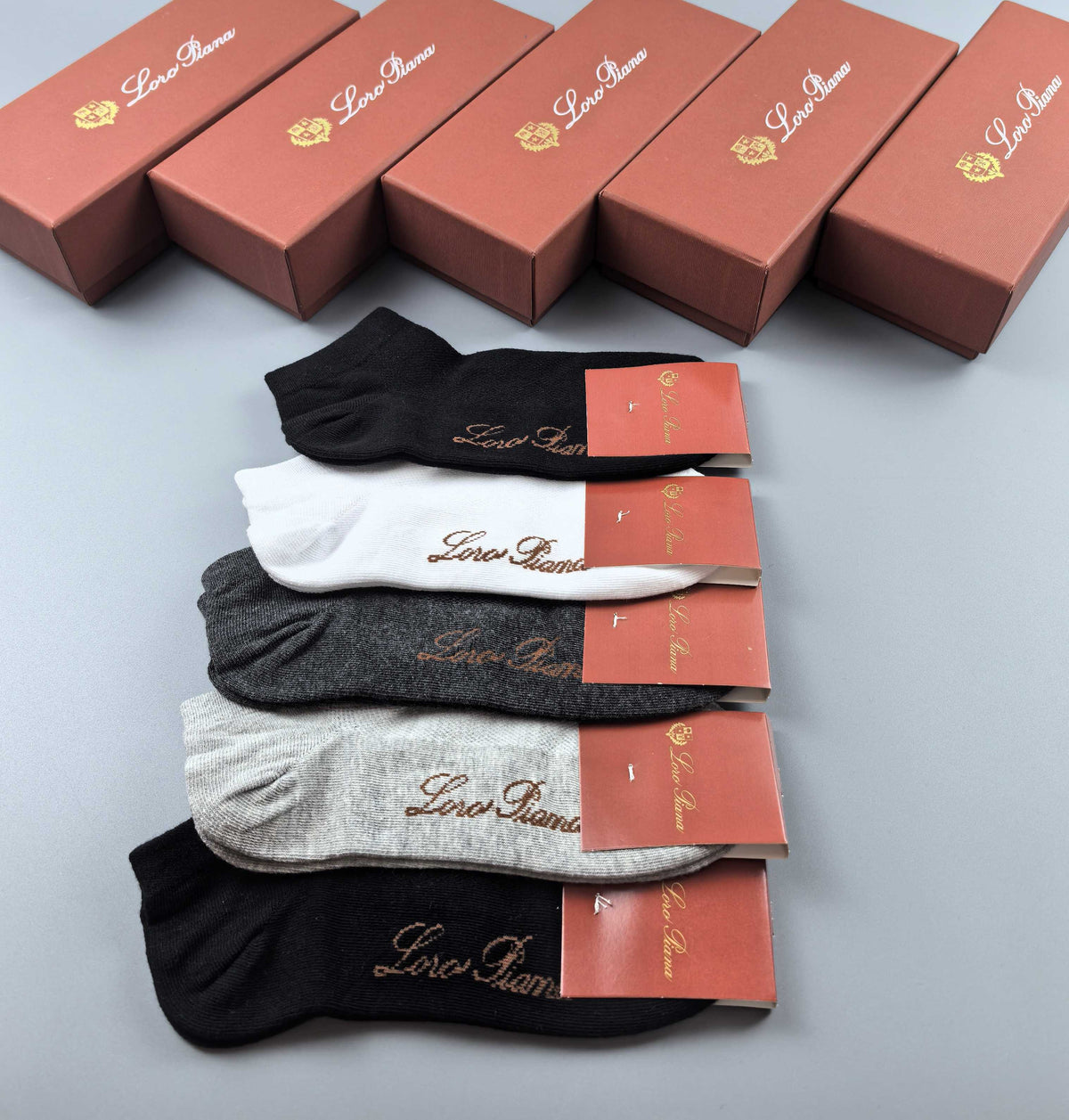 Loro Piana Cotton Short Socks