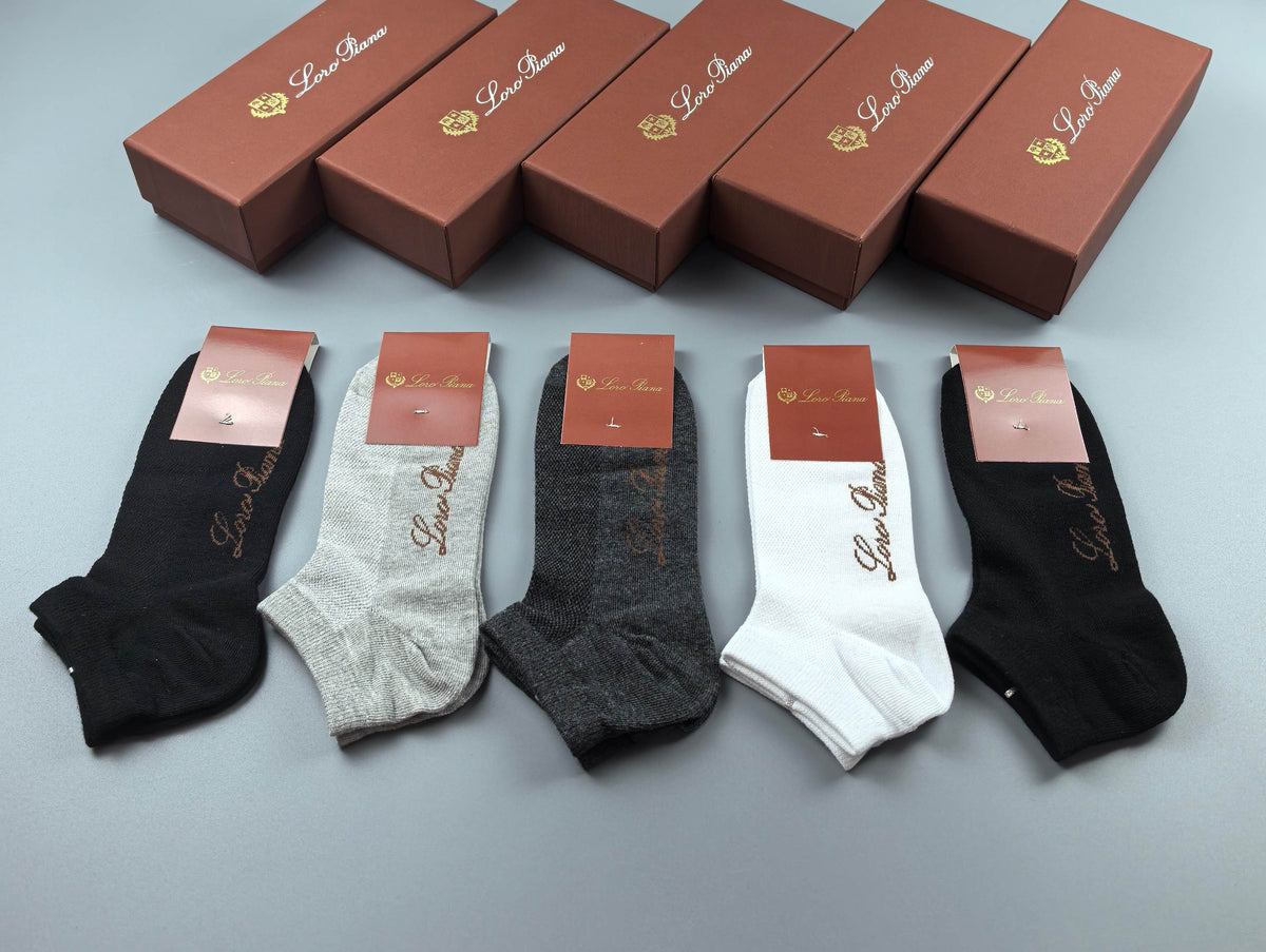 Loro Piana Cotton Short Socks
