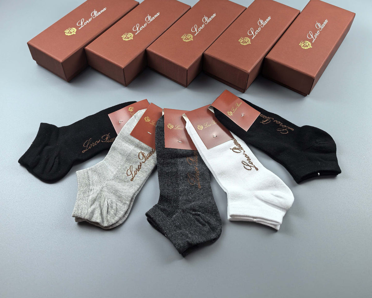 Loro Piana Cotton Short Socks