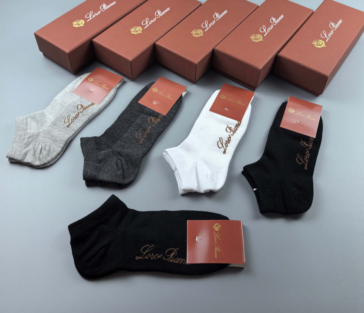 Loro Piana Cotton Short Socks