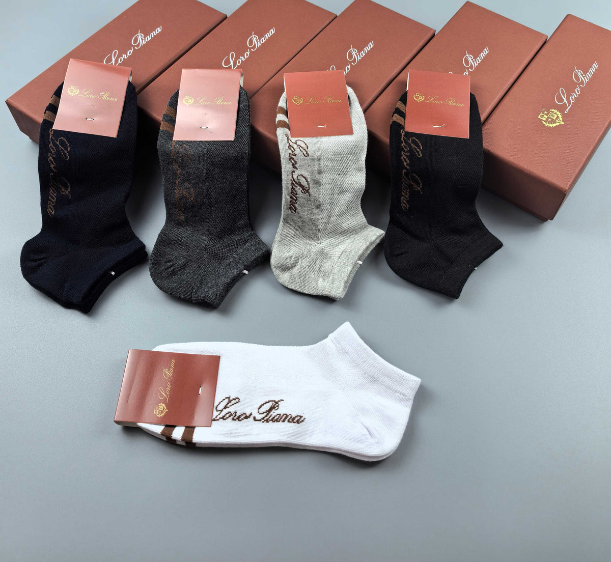 Loro Piana Cotton Short Socks